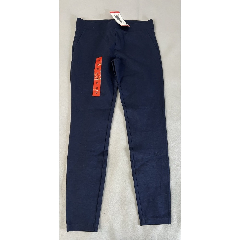 Matty M Women's Pull On Legging Navy Blue Sz Medium New